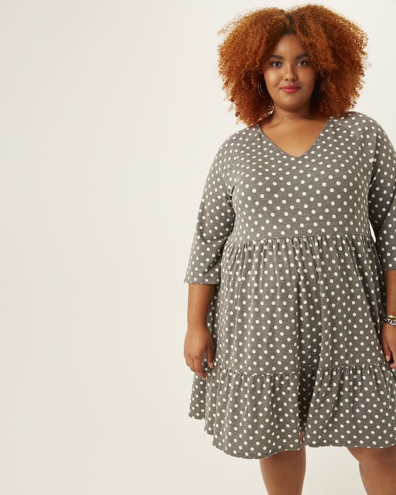 Front of plus size Diana Babydoll Dress by Gilli | Dia&Co | dia_product_style_image_id:170266